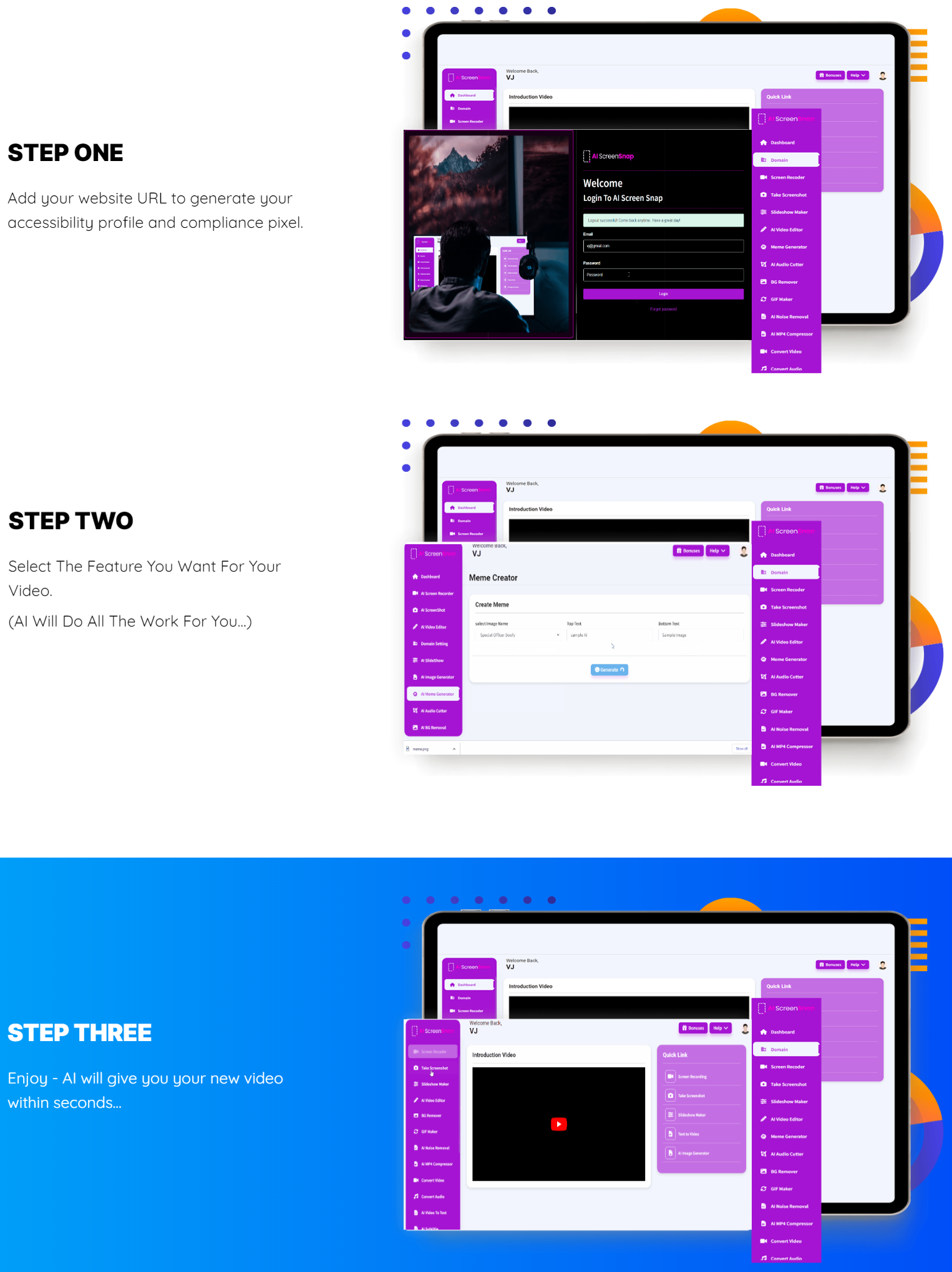 AI ScreenSnap OTO - All-In-1 Screen Recorder & Video Editor Tool For A One-Time Fee - AI ScreenSnap Review 6 EN8fecy