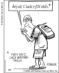 texting-writing-skills-cartoon
