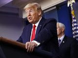 President Donald Trump speaks during a coronavirus task force briefing at the White House, Sunday, March 22, 2020, in Washington. (AP Photo/Patrick Semansky)