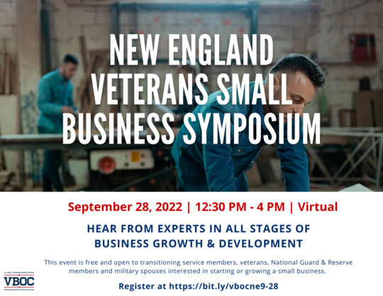 image for new england veterans small business symposium