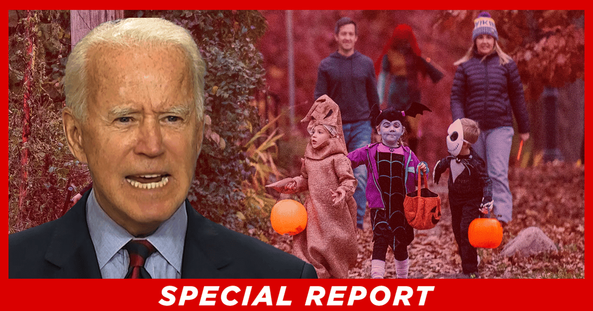 Biden Gets Spooked for Halloween - Joe's Bad News Sends Millions of Children Reeling
