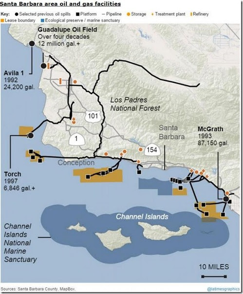 May 23 Santa Barbara spill map