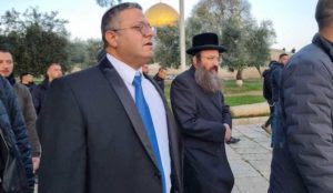 Israel’s new National Security Adviser Visits Temple Mount, Arabs and Bidenites Horrified