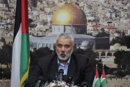 Senior Palestinian Authority minister, Hamas leader Ismail Haniyeh