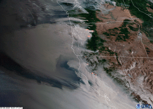 Stark new imagery reveals the scary extent of West Coast wildfires