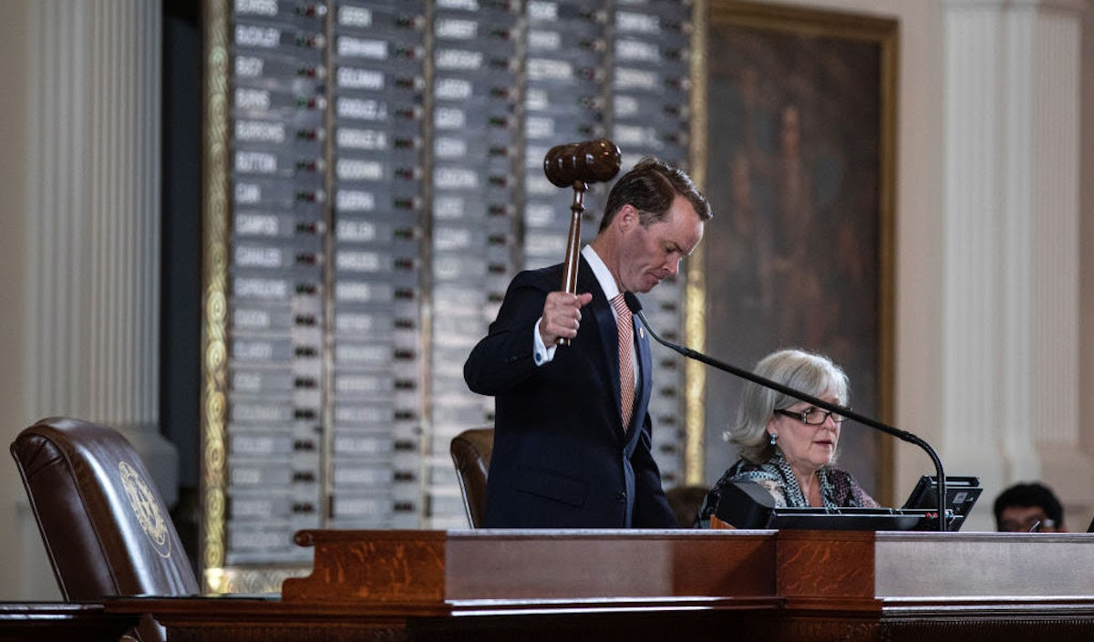Texas House Speaker Strips Democrat Of Leadership Post