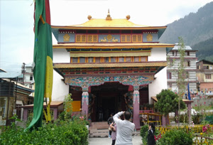 A Buddhist Temple in Manali