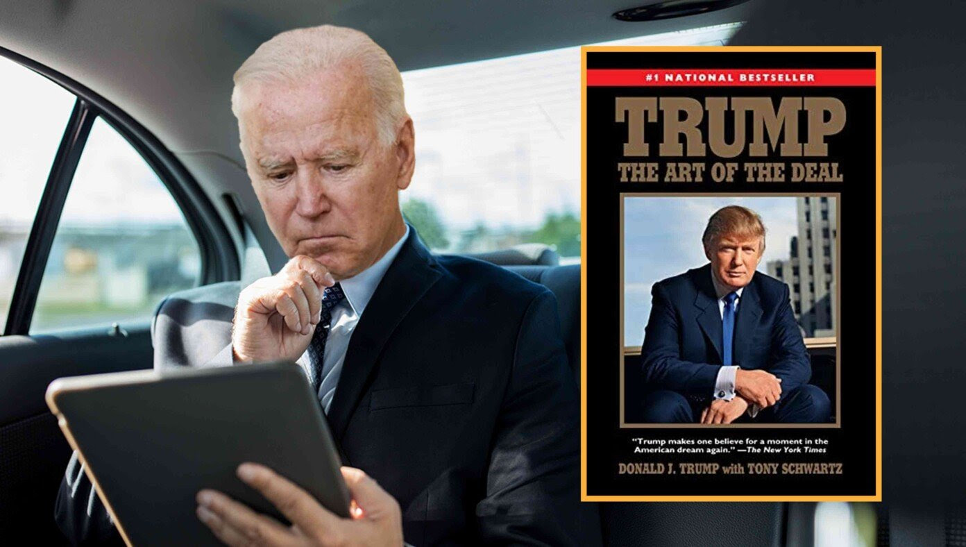 Biden Decides To Read 'Art Of The Deal' After Getting Ripped Off In Griner Trade