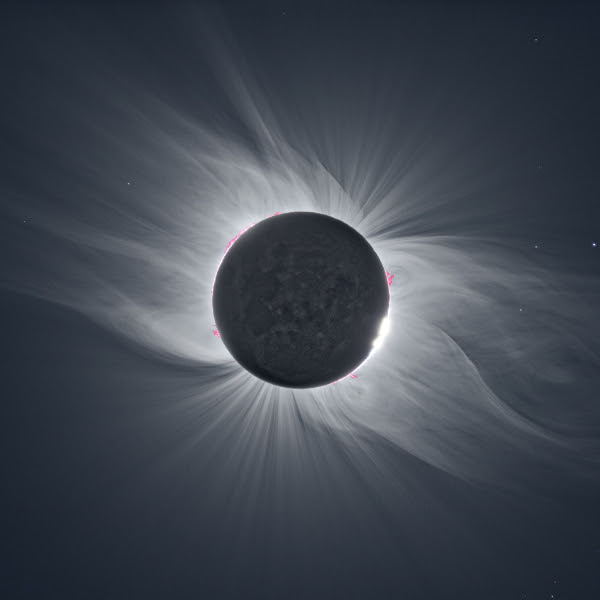 Solar eclipse RMG