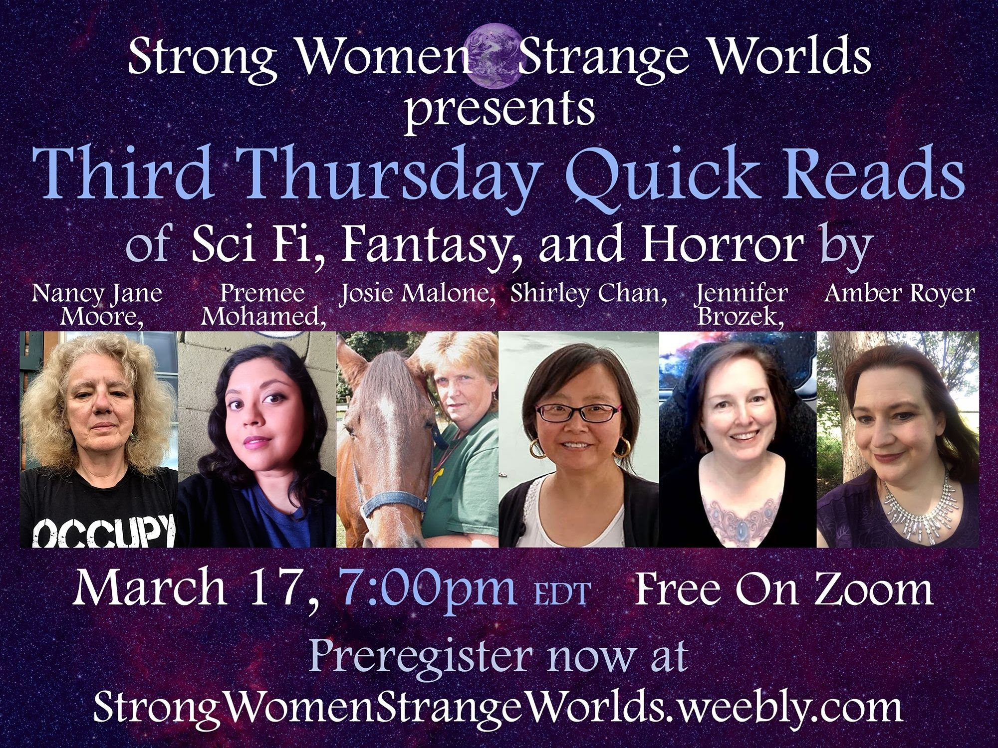 Strong Women/Strange Worlds Third Thursday Quick Reads