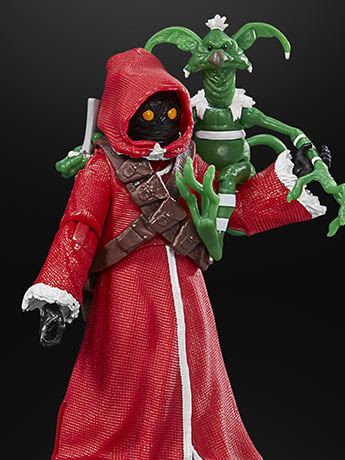 Star Wars: The Black Series 6" Jawa and Salacious B. Crumb (Holiday Edition) Figure Set