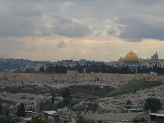 The Old City of Jerusalem from the Mount of Olives