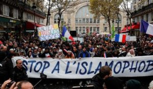 France: Thousands march against “Islamophobia,” saying  “Yes to criticism of religion, no to hatred of believers”