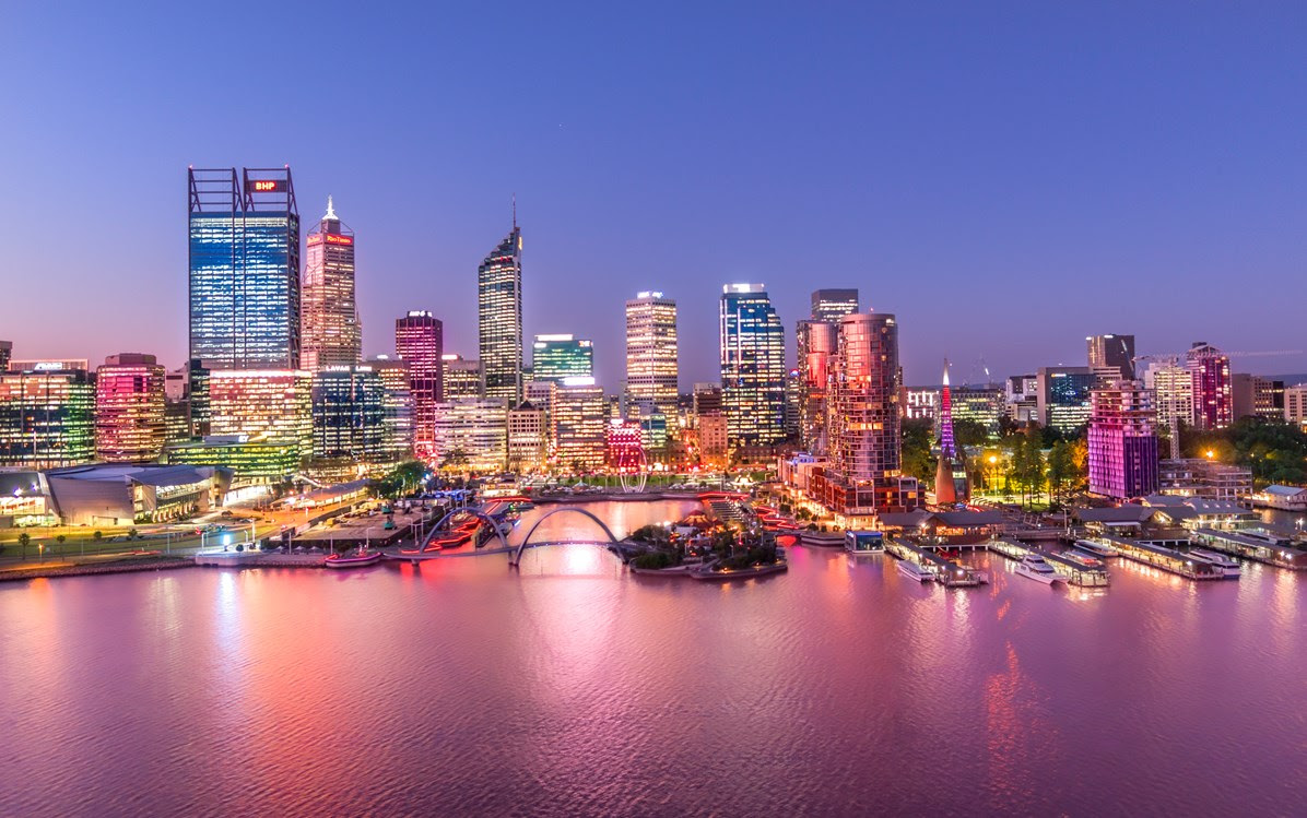 Image of Perth City on the Swan River