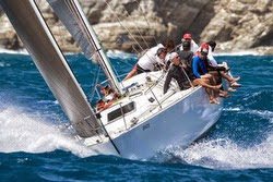 J/105 sailing Heineken St Maarten regatta