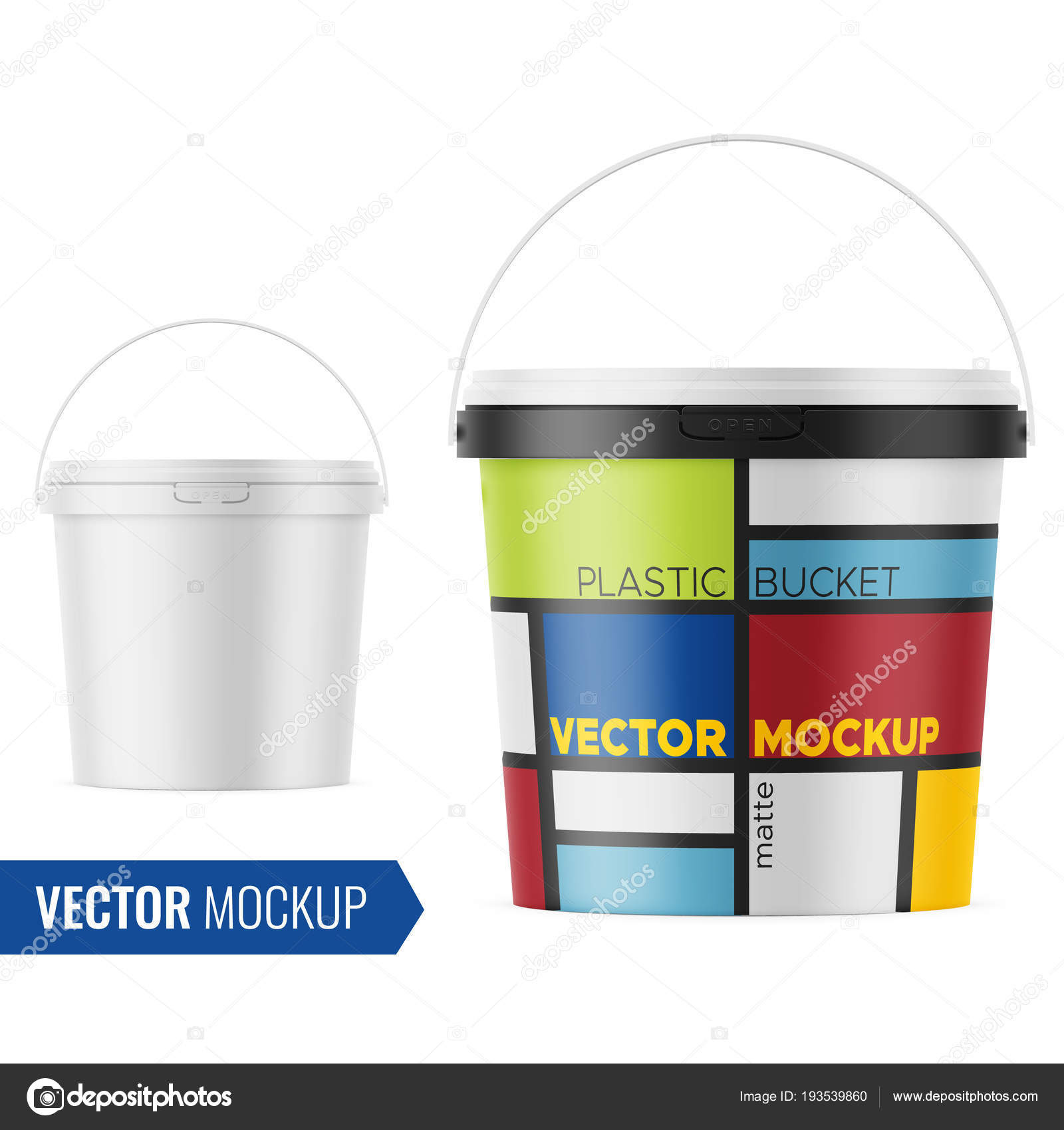 Download 58+ Matte Plastic Cup With Foil Lid Mockup Front View (High