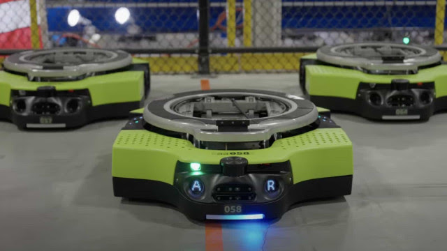 Amazon desenvolve robô autônomo para trabalhar nos armazéns da empresa