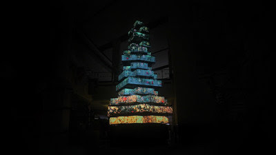 Mall of the Emirates in Dubai has launched a captivating eight metre tall festive tree installation that sends a powerful message to the world Mall of the Emirates in Dubai has launched a captivating eight metre tall festive tree installation that sends a powerful message to the world