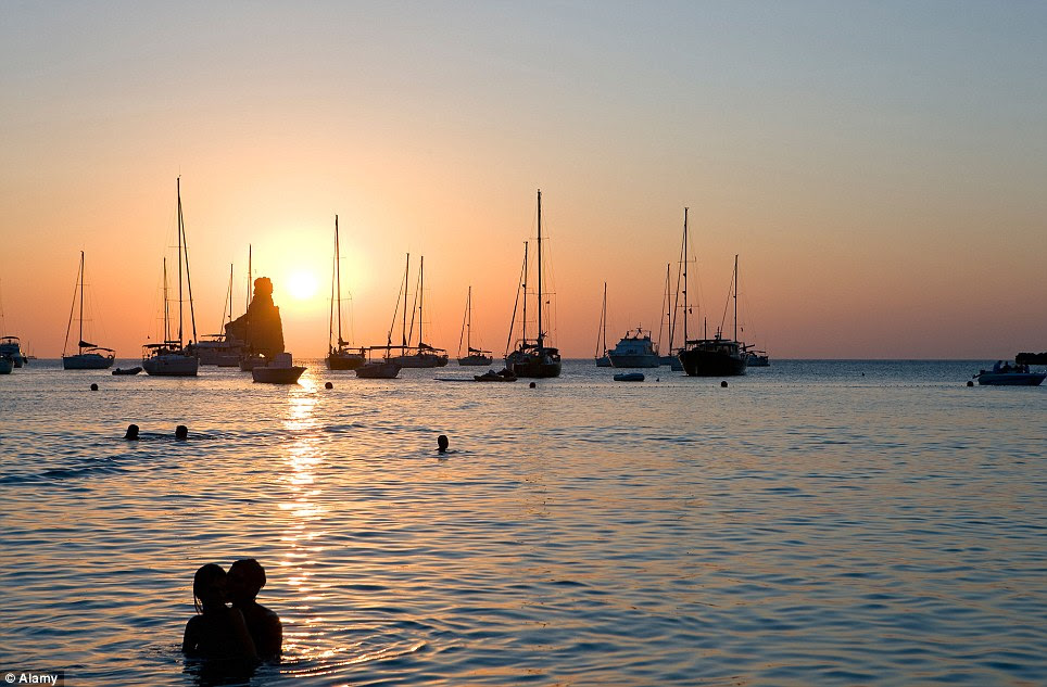 Fifth place: The Balearic Islands, formerly in the number one spot, are made up of four main islands all with a very different flavour. Ibiza (pictured here, Benniras beach) known for its thumping nightlife also has a calmer, traditional side, and its sisters Majorca and Menorca are equally beautiful, with lush green countryside as well as great beaches and pretty little villages along a stunning coastline