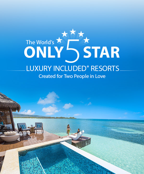 The World's Only 5 star Luxury Included(R) Resorts