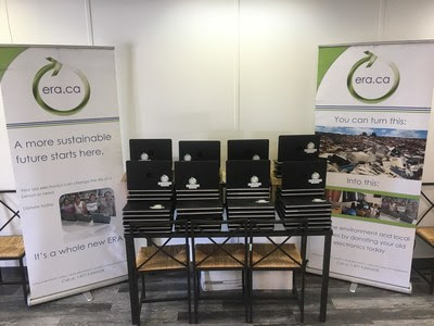 Computer donations and recycling in Toronto, Vancouver, Calgary, Montreal, Canada (CNW Group/Electronic Recycling Association)