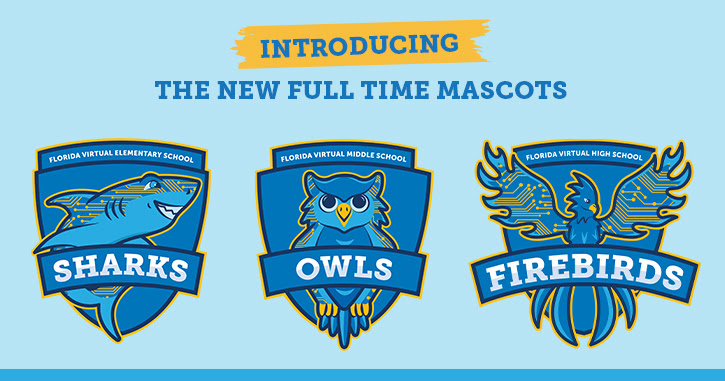 Introducing the New Florida Virtual School Mascots!