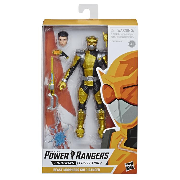 Image of Power Rangers Lightning Collection Wave 2 - Beast Morphers Gold Ranger - OCTOBER 2019