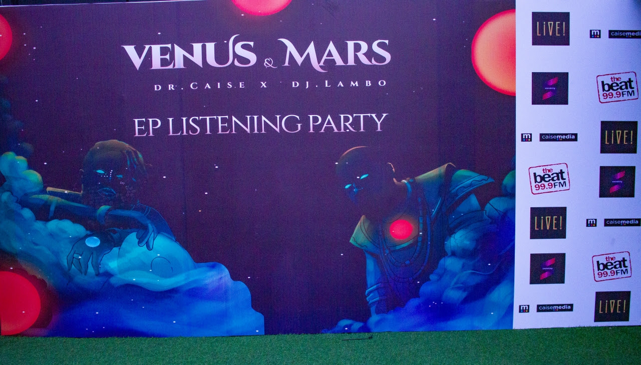 DR. Caise And Dj Lambo Deliver An Incredible Night Of Sounds At Listening Party For EP 'Venus & Mars'