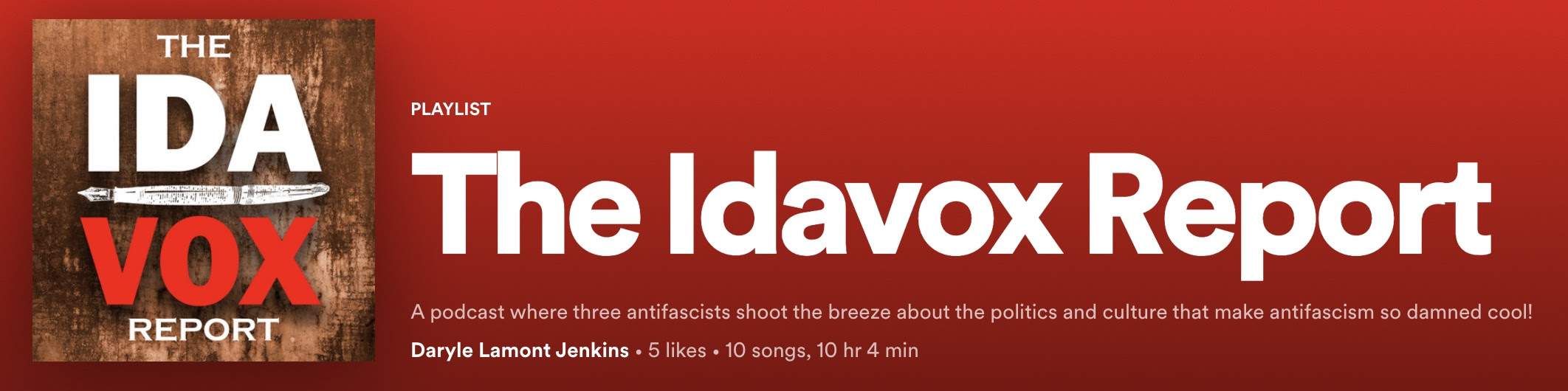 IDAZVOX Podcast discusses hatred and racism
