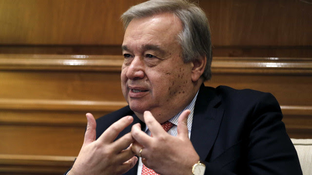 Guterres sugeriu que países devem adotar taxas contra a poluição