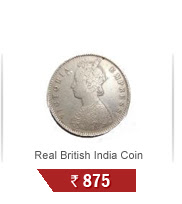 Real British India Coin