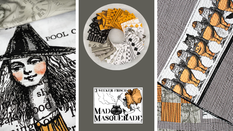 Mad Masquerade Fabric collection
