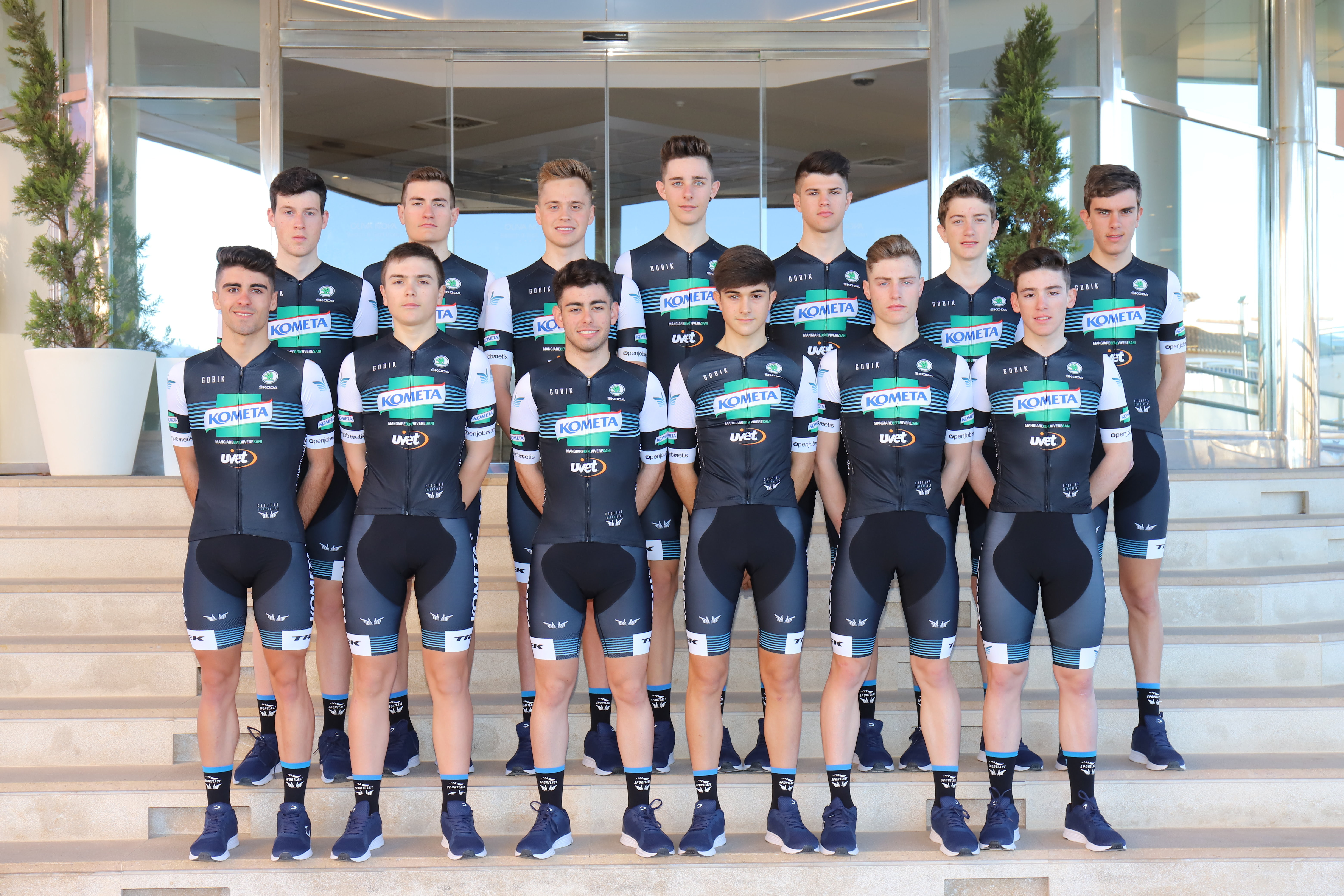 El Pelotón Presentados los equipos del Kometa Cycling Team 2019