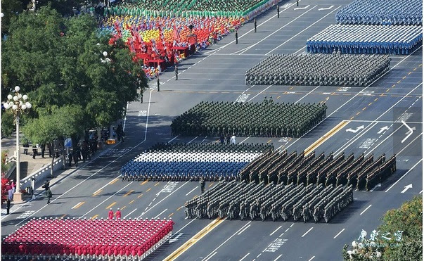 中華民国46年/台湾軍人節記念明信片 検索：蒋介石/国民党軍/総督府/軍