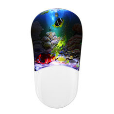 AC220V Plug-in inteligente LED Ocean World Night Light