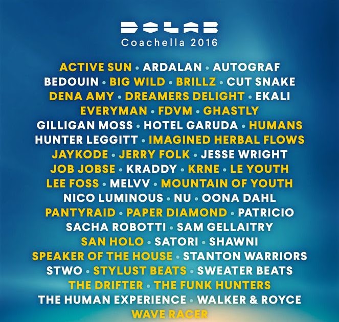 Los Angeles Times Pressmens 20 Year Club Coachella 2016