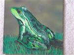 Frog in the Mist - Posted on Friday, January 2, 2015 by Elaine Shortall