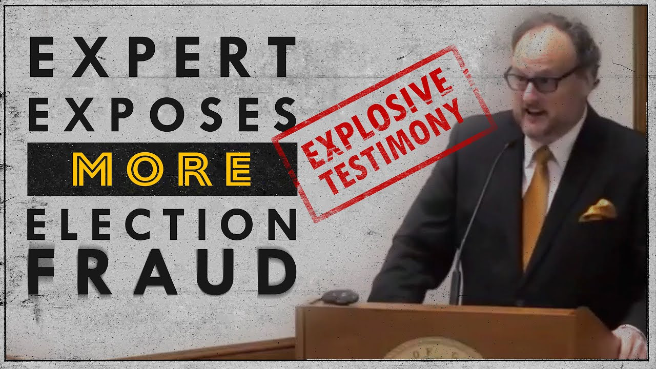 Explosive Testimony Exposes MORE Evidence of Election Fraud! 6exhDCtF1K