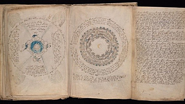 破解600年前魔法書「伏尼契手稿」 學者嚇傻:是上帝語言(翻攝自Beinecke Rare Book & Manuscript Library)