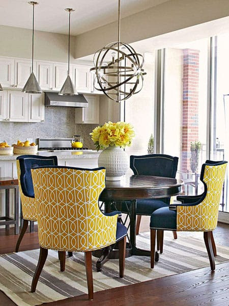 The Chic Charm of Yellow Chairs | HomeandEventStyling.com