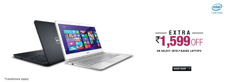 Laptop - Extra Rs. 1599 off