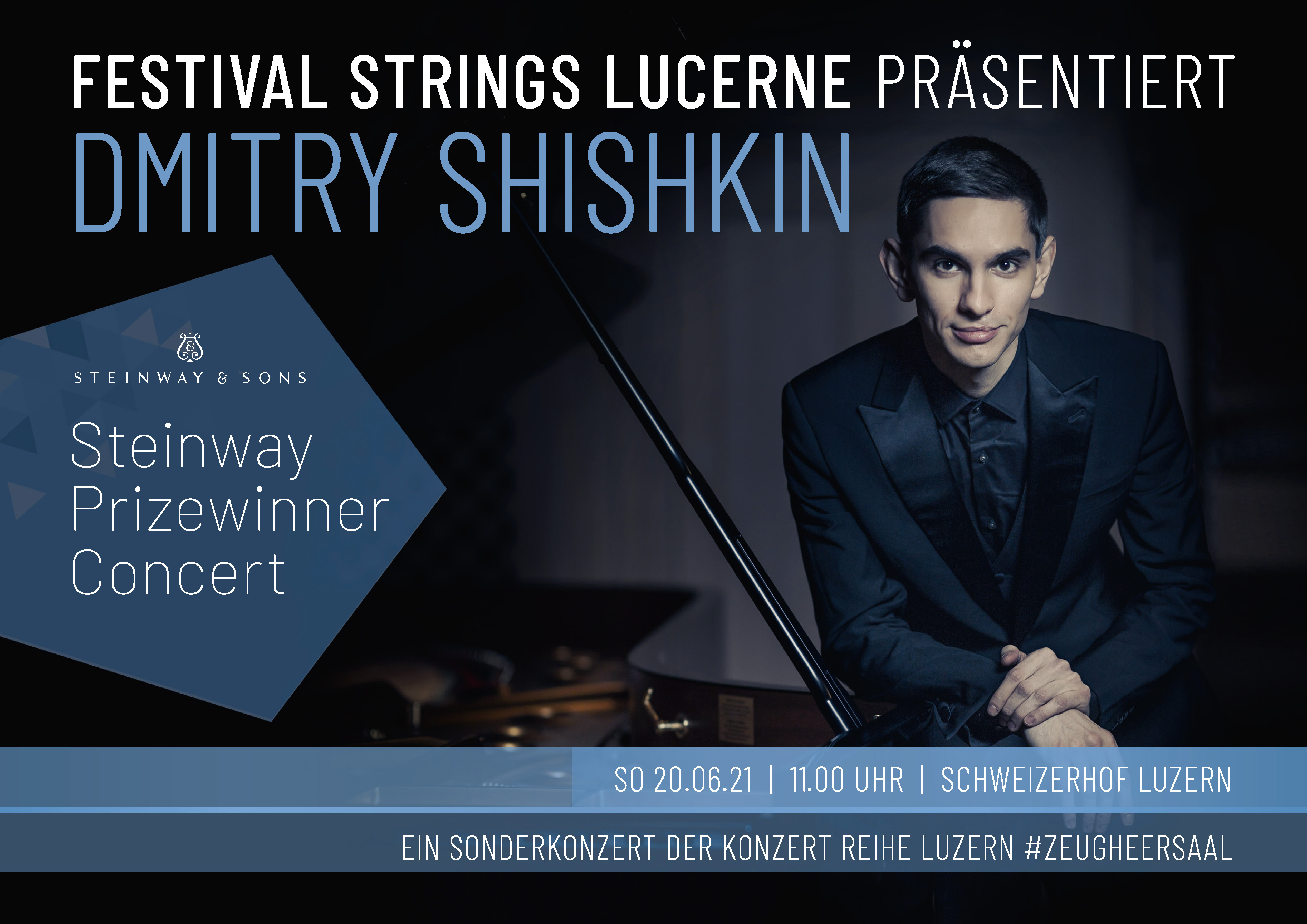 Dmitry Shishkin – Klavierrecital im Hotel Schweizerhof Luzern