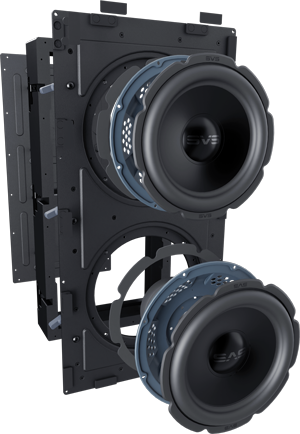 Exploded View of the 3000 In-Wall Subwoofer