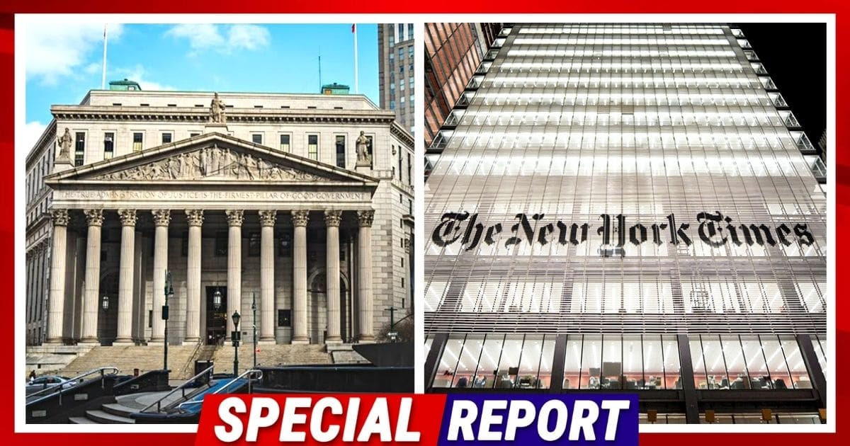New York Supreme Court Shocks The NYT - They Just Gave Massive Win To Conservative