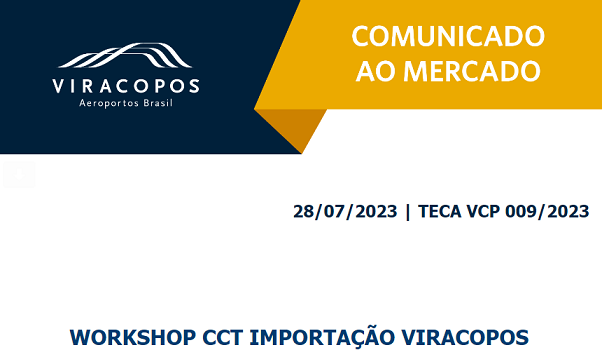 COMUNICADO AO MERCADO