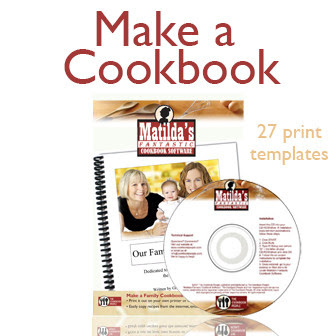 Image of Matilda's Fantastic Cookbook Software (CD or Download)