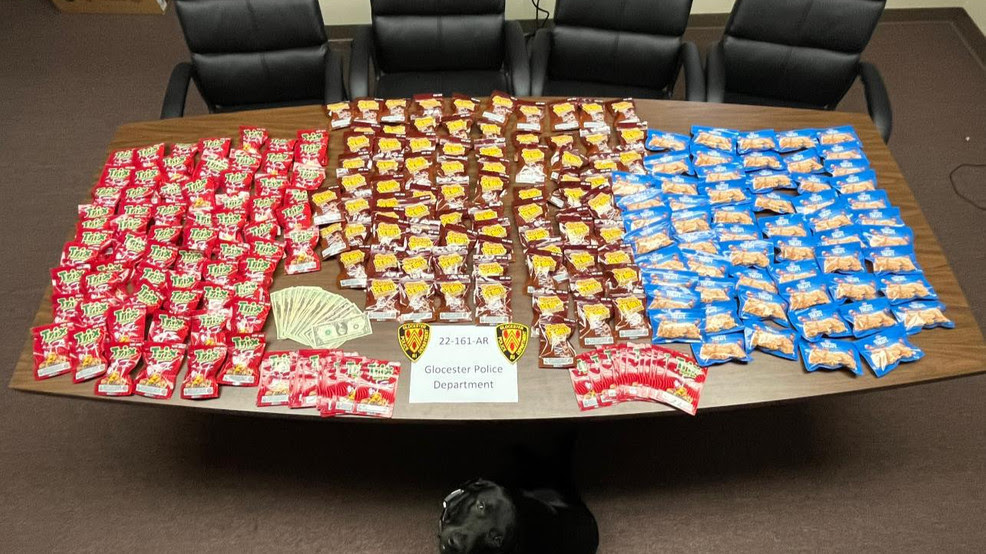  Glocester police seize THC edibles in traffic stop