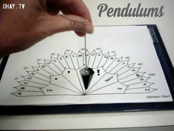 7. Con lắc (Pendulums),tâm linh,công cụ bói toán,bài tarot,bàn cầu cơ
