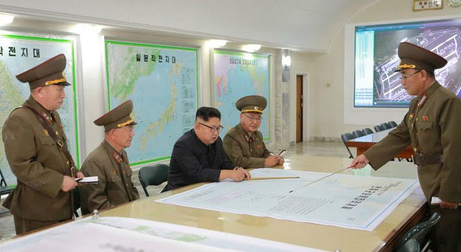 Triều Tiên, Hàn Quốc, tấn công tên lửa, Guam,Kim Jong Un