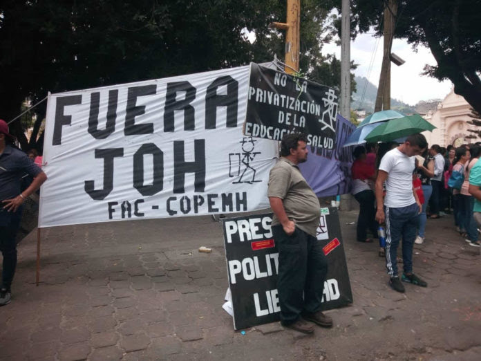 protesta centro